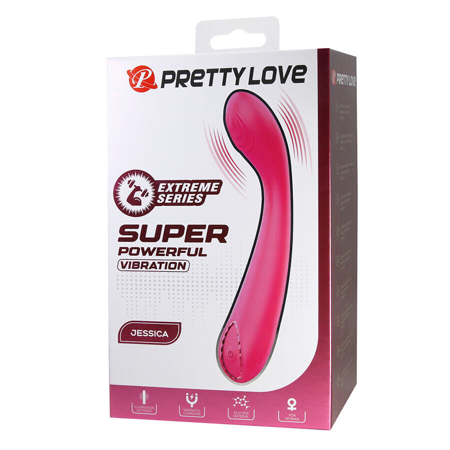 PRETTY LOVE - JESSICA HIGH POWER PINK VIBRATOR - My naughty haven #