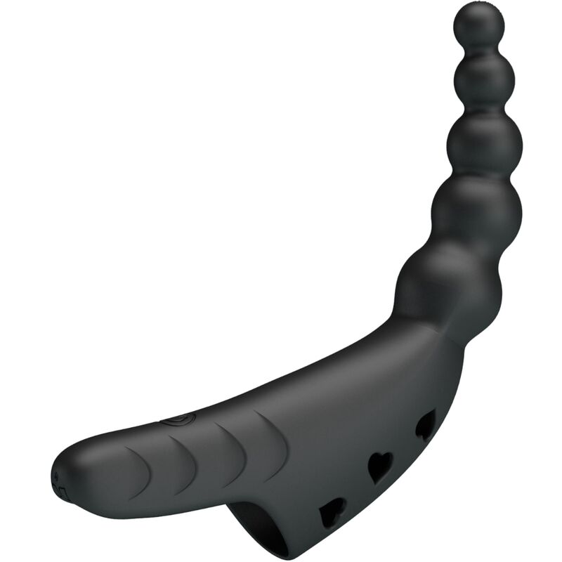 PRETTY LOVE - JORDIN FINGER VIBRATOR 10 VIBRATIONS BLACK - My naughty haven #