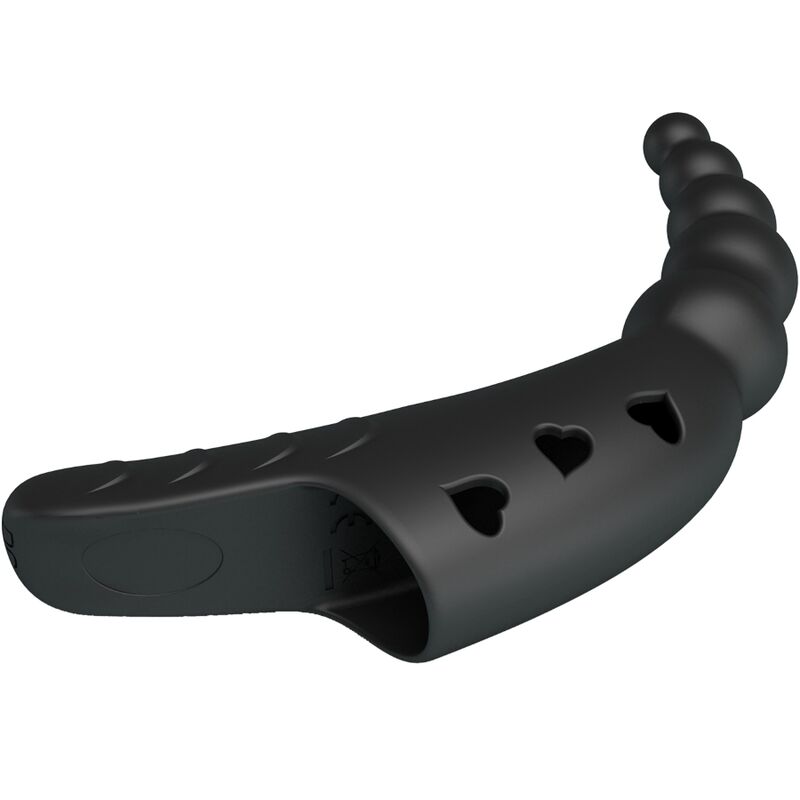 PRETTY LOVE - JORDIN FINGER VIBRATOR 10 VIBRATIONS BLACK - My naughty haven #