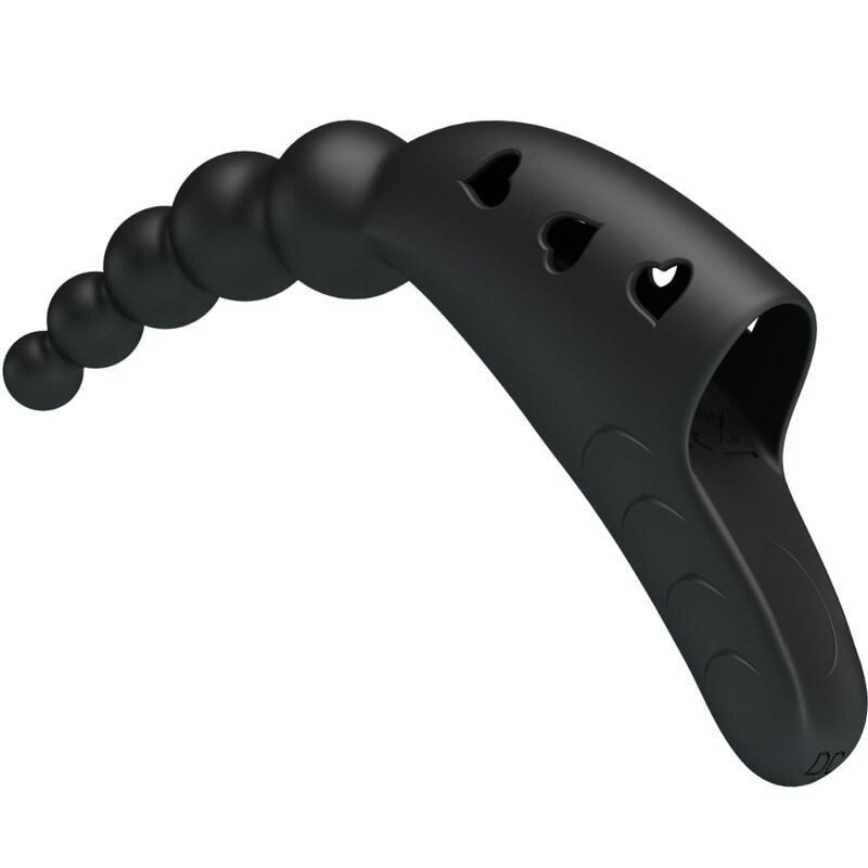 PRETTY LOVE - JORDIN FINGER VIBRATOR 10 VIBRATIONS BLACK - My naughty haven #