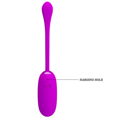 PRETTY LOVE - JULIUS WATERPROOF-RECHARGEABLE VIBRATING EGG PURPLE - My naughty haven #