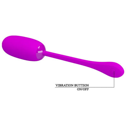 PRETTY LOVE - JULIUS WATERPROOF-RECHARGEABLE VIBRATING EGG PURPLE - My naughty haven #