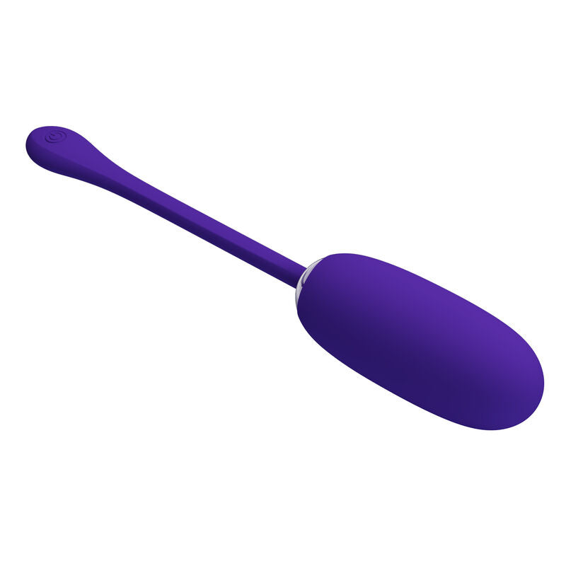 PRETTY LOVE - JULIUS WATERPROOF-RECHARGEABLE VIBRATING EGG PURPLE - My naughty haven #