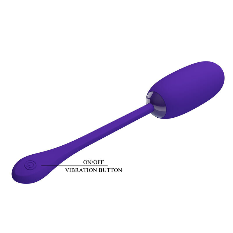 PRETTY LOVE - JULIUS WATERPROOF-RECHARGEABLE VIBRATING EGG PURPLE - My naughty haven #