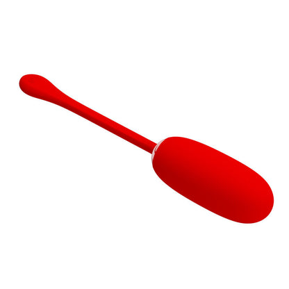 PRETTY LOVE - JULIUS WATERPROOF-RECHARGEABLE VIBRATING EGG RED - My naughty haven #