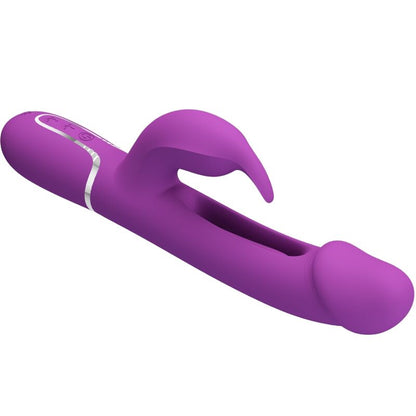 PRETTY LOVE - KAMPAS 3 IN 1 MULTIFUNCTION RABBIT VIBRATOR  PURPLE - My naughty haven #