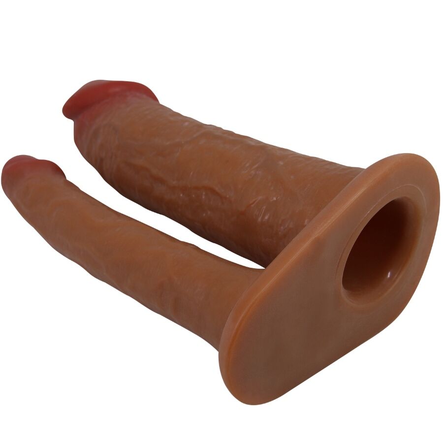PRETTY LOVE - KEAVEN HARNESS BRIEFS UNIVERSAL & COMFORTABLE DOUBLE DILDO - My naughty haven #