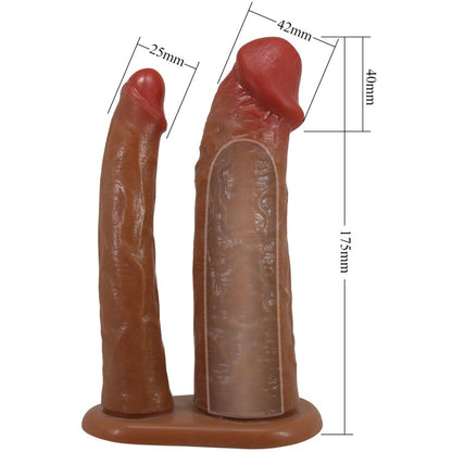 PRETTY LOVE - KEAVEN HARNESS BRIEFS UNIVERSAL & COMFORTABLE DOUBLE DILDO - My naughty haven #