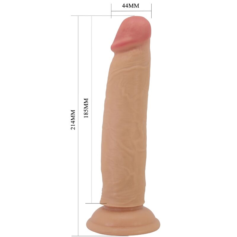 PRETTY LOVE - KEON REALISTIC DILDO 21 CM FLESH - My naughty haven #