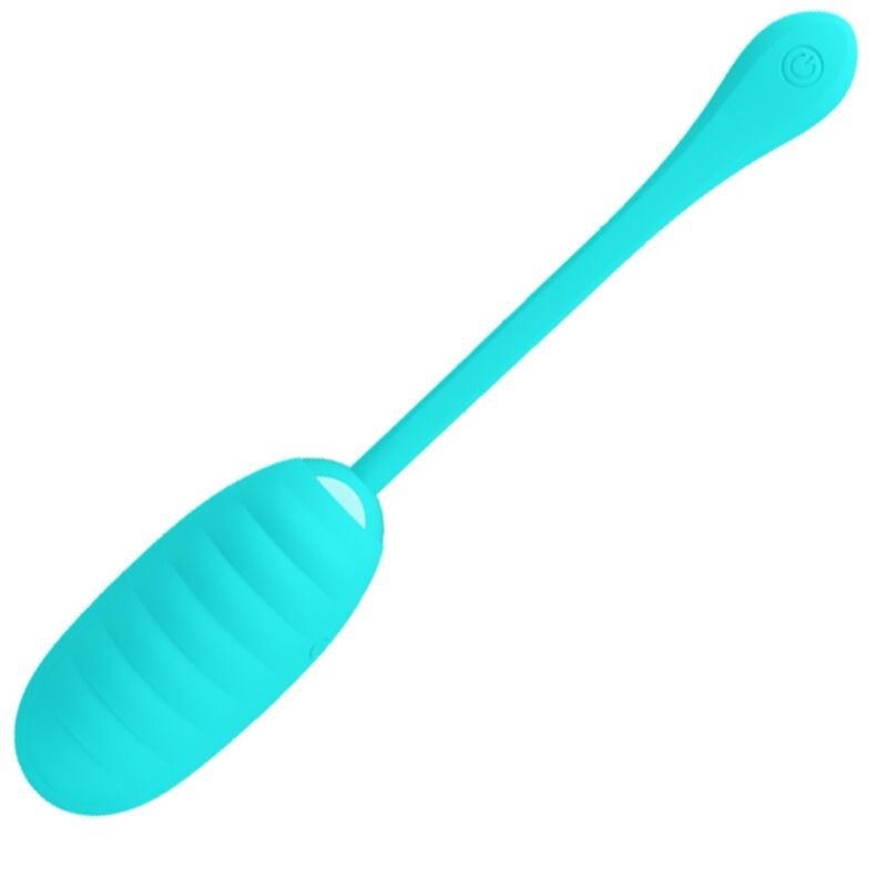 PRETTY LOVE - KIRK RECHARGEABLE VIBRATING EGG LIGHT GREEN - My naughty haven #