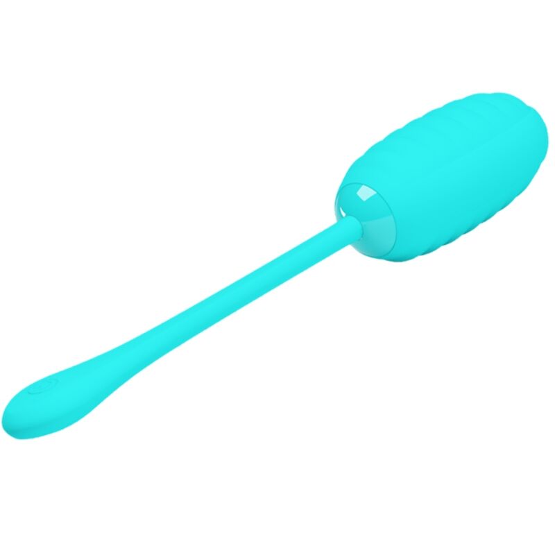 PRETTY LOVE - KIRK RECHARGEABLE VIBRATING EGG LIGHT GREEN - My naughty haven #