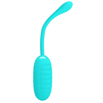 PRETTY LOVE - KIRK RECHARGEABLE VIBRATING EGG LIGHT GREEN - My naughty haven #