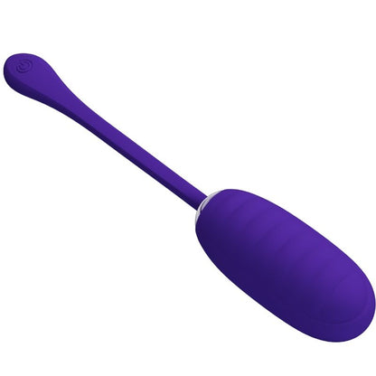 PRETTY LOVE - KIRK RECHARGEABLE VIBRATING EGG PURPLE - My naughty haven #