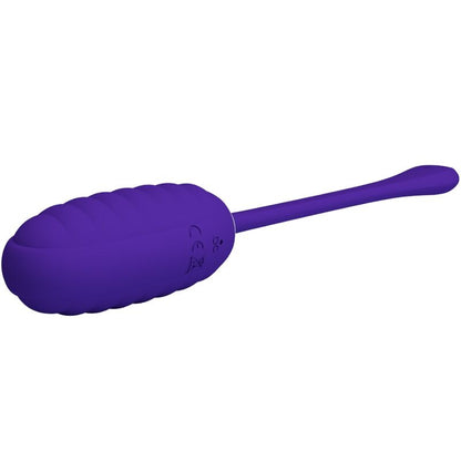 PRETTY LOVE - KIRK RECHARGEABLE VIBRATING EGG PURPLE - My naughty haven #