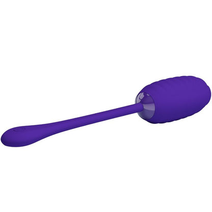 PRETTY LOVE - KIRK RECHARGEABLE VIBRATING EGG PURPLE - My naughty haven #