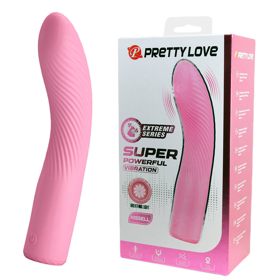 PRETTY LOVE - KISELL G-SPOT PINK VIBRATOR - My naughty haven #