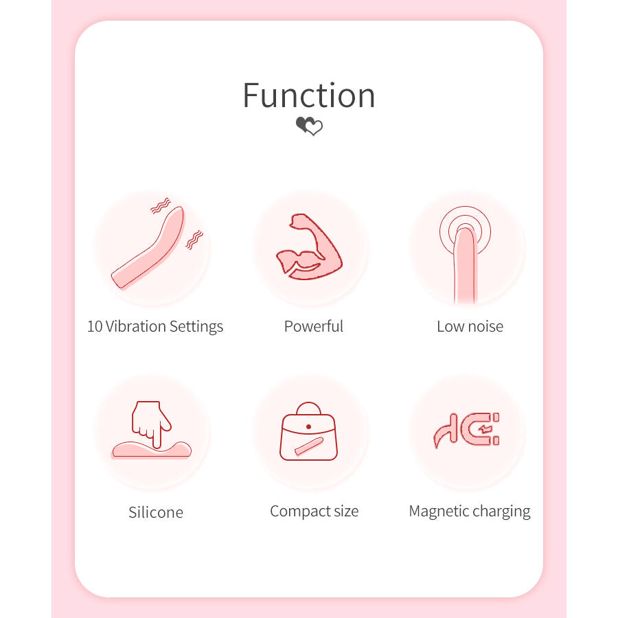 PRETTY LOVE - KISELL G-SPOT PINK VIBRATOR - My naughty haven #