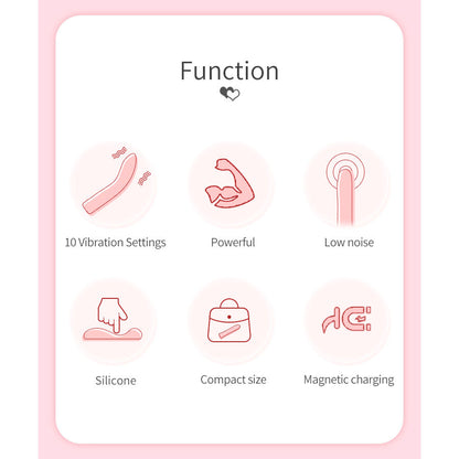 PRETTY LOVE - KISELL G-SPOT PINK VIBRATOR - My naughty haven #