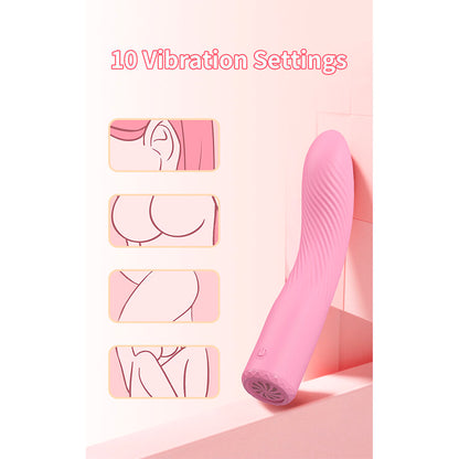 PRETTY LOVE - KISELL G-SPOT PINK VIBRATOR - My naughty haven #