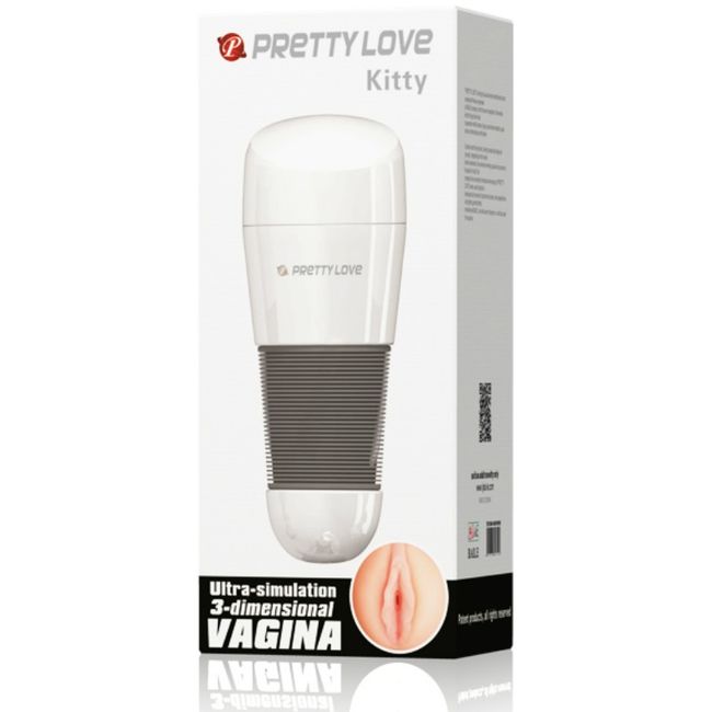 PRETTY LOVE - KITTY WHITE VAGINA MASTURBATOR - My naughty haven #