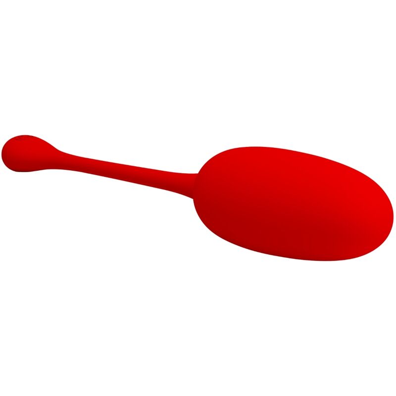 PRETTY LOVE - KNUCKER RED RECHARGEABLE VIBRATING EGG - My naughty haven #