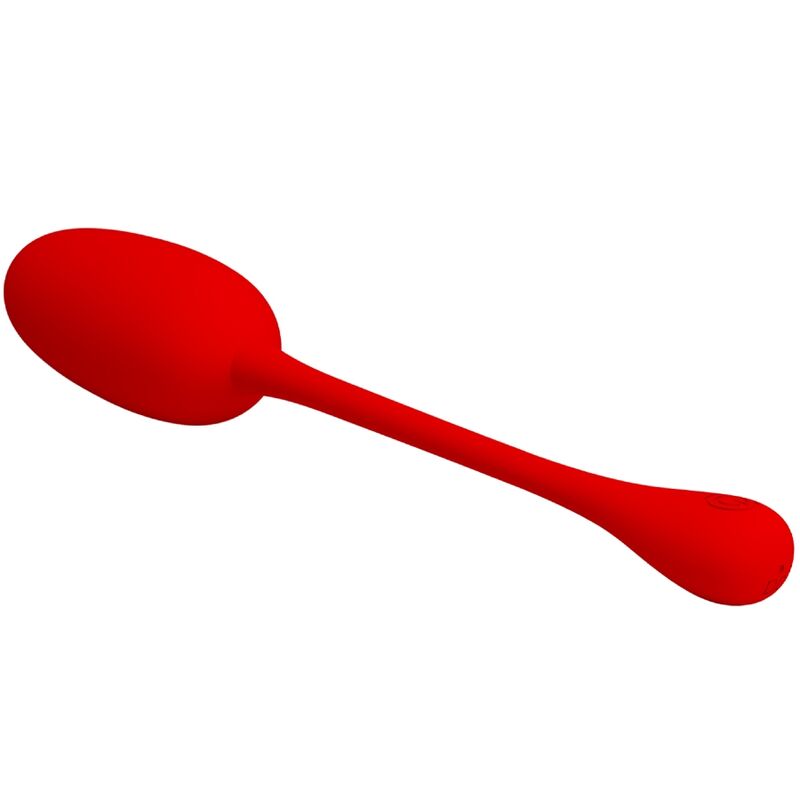 PRETTY LOVE - KNUCKER RED RECHARGEABLE VIBRATING EGG - My naughty haven #