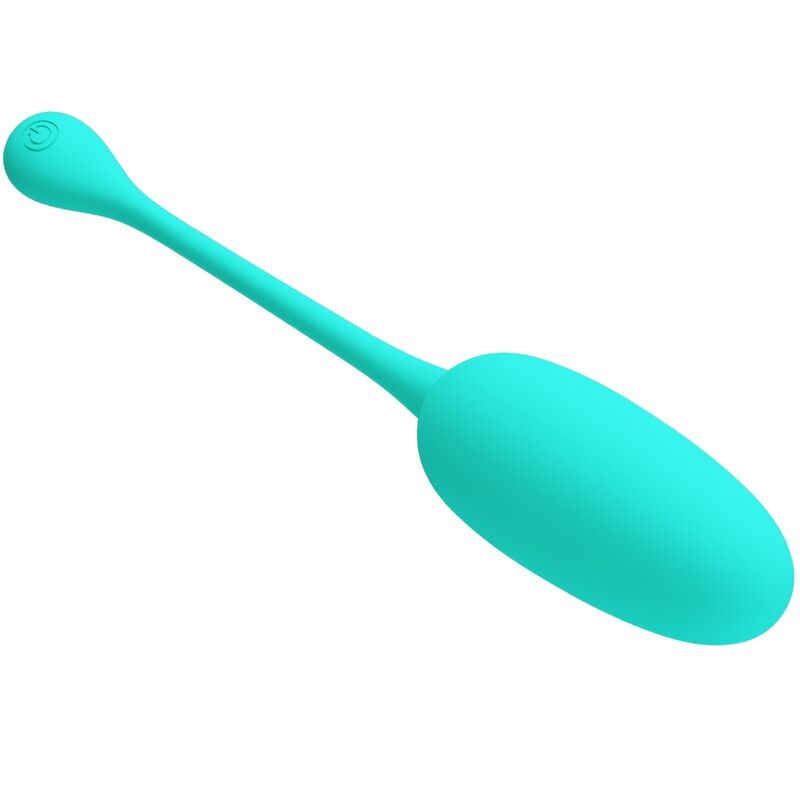 PRETTY LOVE - KNUCKER WATER GREEN RECHARGEABLE VIBRATING EGG - My naughty haven #