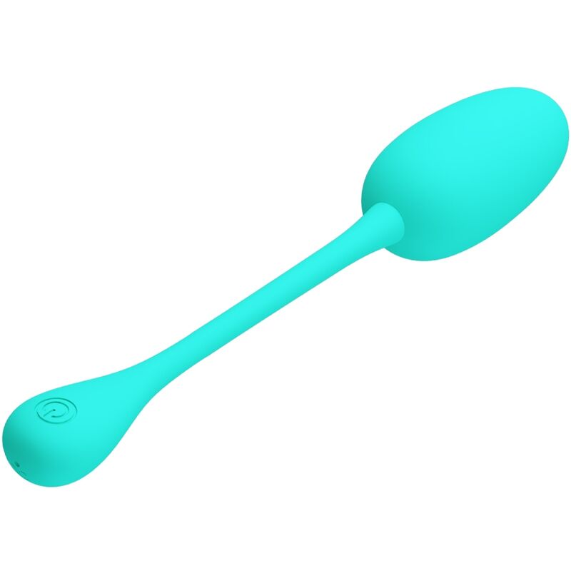 PRETTY LOVE - KNUCKER WATER GREEN RECHARGEABLE VIBRATING EGG - My naughty haven #