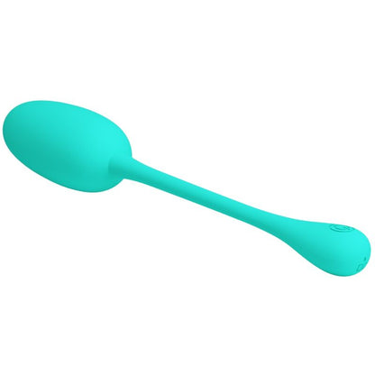 PRETTY LOVE - KNUCKER WATER GREEN RECHARGEABLE VIBRATING EGG - My naughty haven #