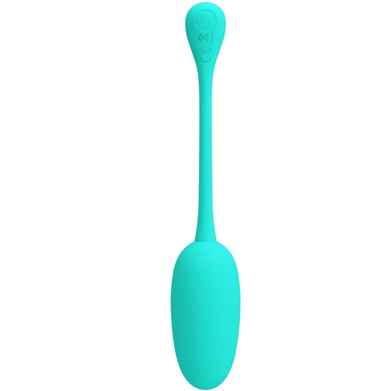 PRETTY LOVE - KNUCKER WATER GREEN RECHARGEABLE VIBRATING EGG - My naughty haven #
