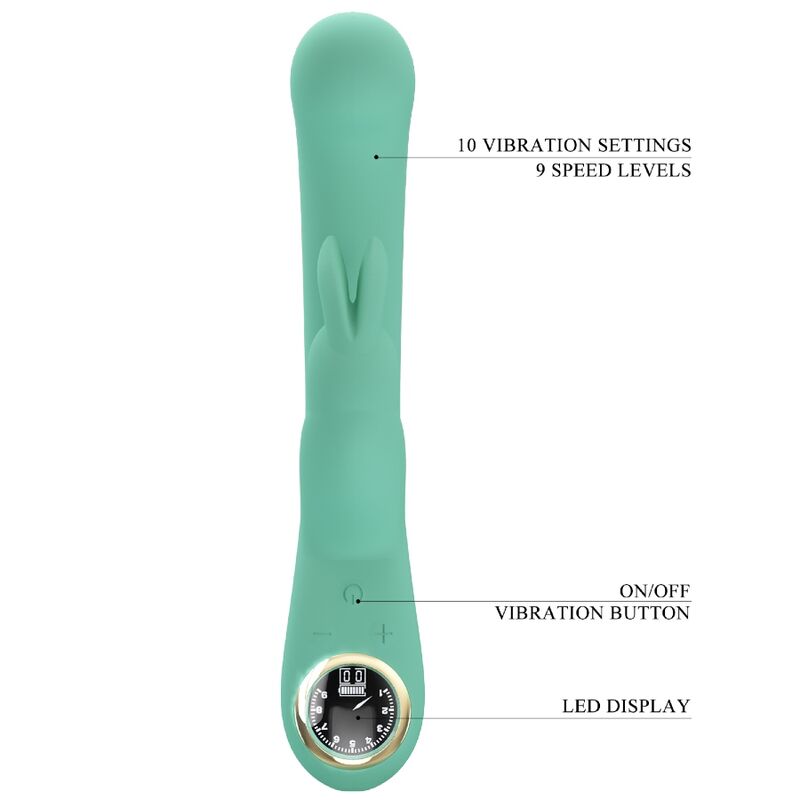PRETTY LOVE - LAMAR RABBIT VIBRATOR & GREEN G-SPOT - My naughty haven #