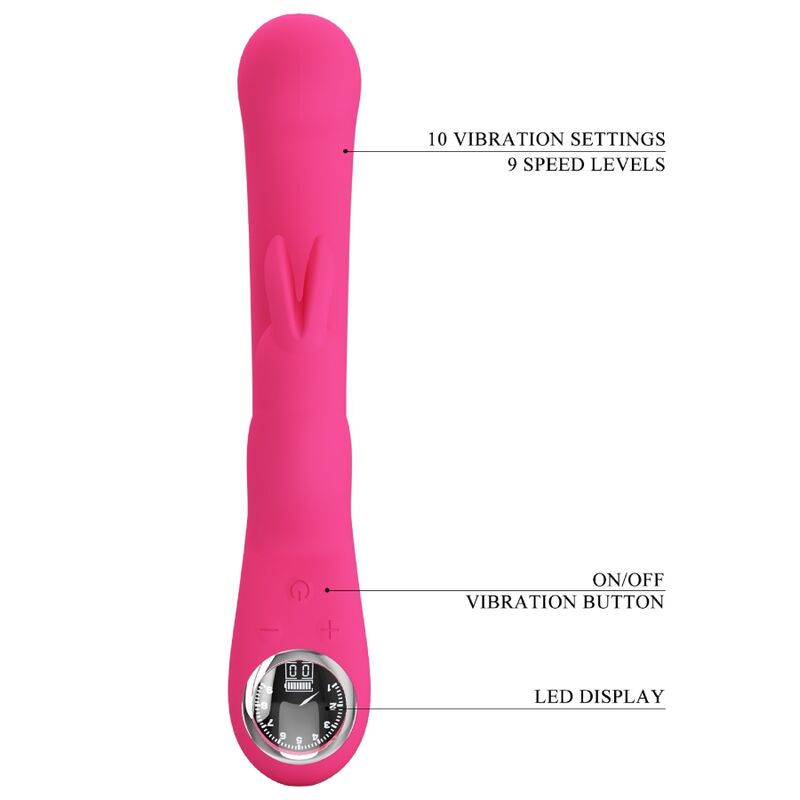 PRETTY LOVE - LAMAR RABBIT VIBRATOR & PINK G-SPOT - My naughty haven #
