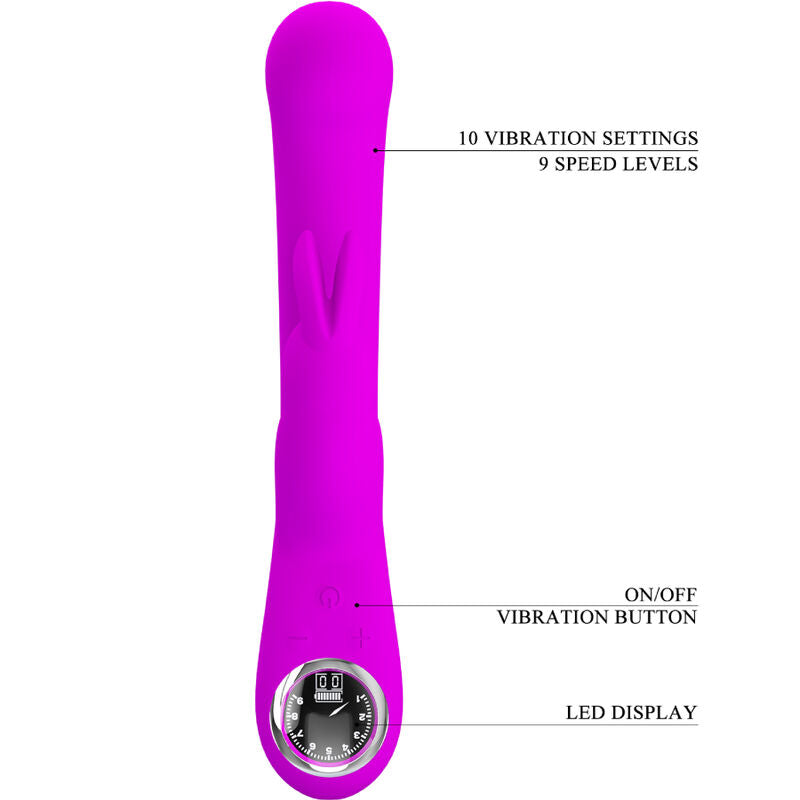 PRETTY LOVE - LAMAR RABBIT VIBRATOR & VIOLET G-SPOT - My naughty haven #
