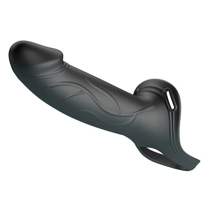 PRETTY LOVE - LANDON BLACK VIBRATING STRAP-ON - My naughty haven #