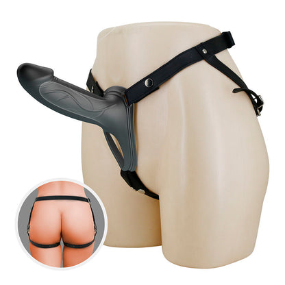 PRETTY LOVE - LANDON BLACK VIBRATING STRAP-ON - My naughty haven #