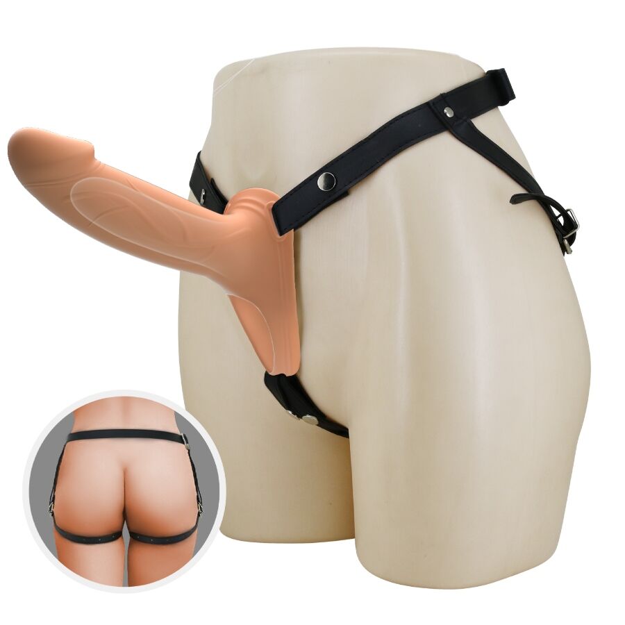 PRETTY LOVE - LANDON LIGHT-SKIN VIBRATING STRAP-ON - My naughty haven #