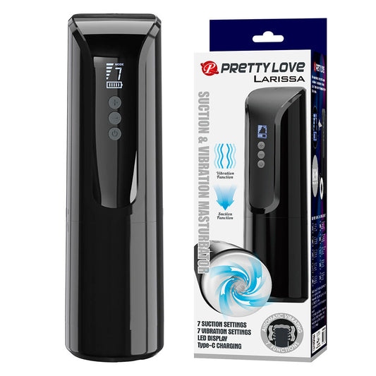 PRETTY LOVE - LARISSA VIBRATING SUCTION MASTURBATOR - My naughty haven #