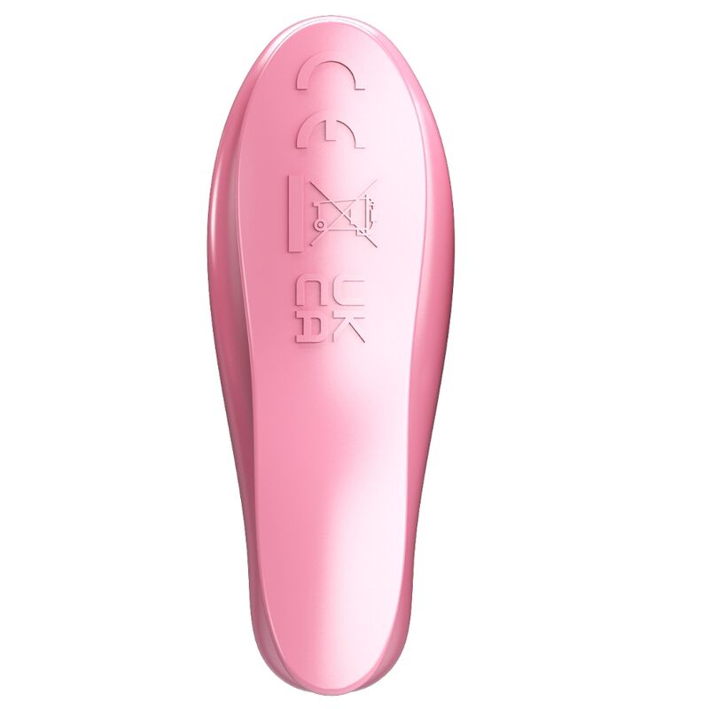 PRETTY LOVE - LEAF VIBRATING NIPPLE CLAMPS PINK - My naughty haven #