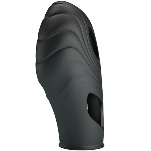 PRETTY LOVE - LICH SILICONE FINGER VIBRATOR BLACK - My naughty haven #