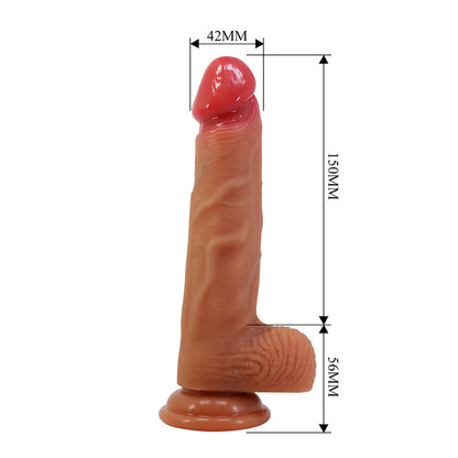 PRETTY LOVE - LISLE REALISTIC DILDO WITH SUCTION CUP 20.6 CM -Ø- 4.2 CM - My naughty haven #
