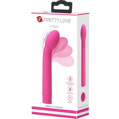 PRETTY LOVE - LOGAN G-SPOT VIBRATOR 10 VIBRATIONS PINK - My naughty haven #
