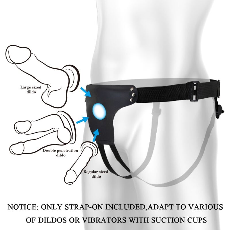 PRETTY LOVE - LOVE SPELL ADJUSTABLE STRAP HARNESS COMPLEMENT - My naughty haven #