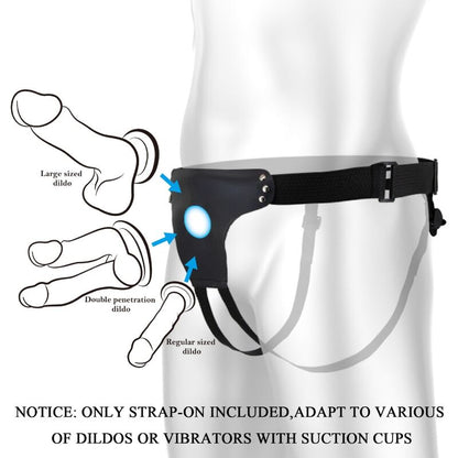 PRETTY LOVE - LOVE SPELL ADJUSTABLE STRAP HARNESS COMPLEMENT - My naughty haven #