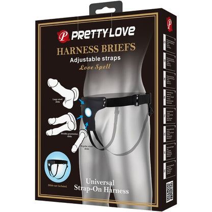 PRETTY LOVE - LOVE SPELL ADJUSTABLE STRAP HARNESS COMPLEMENT - My naughty haven #