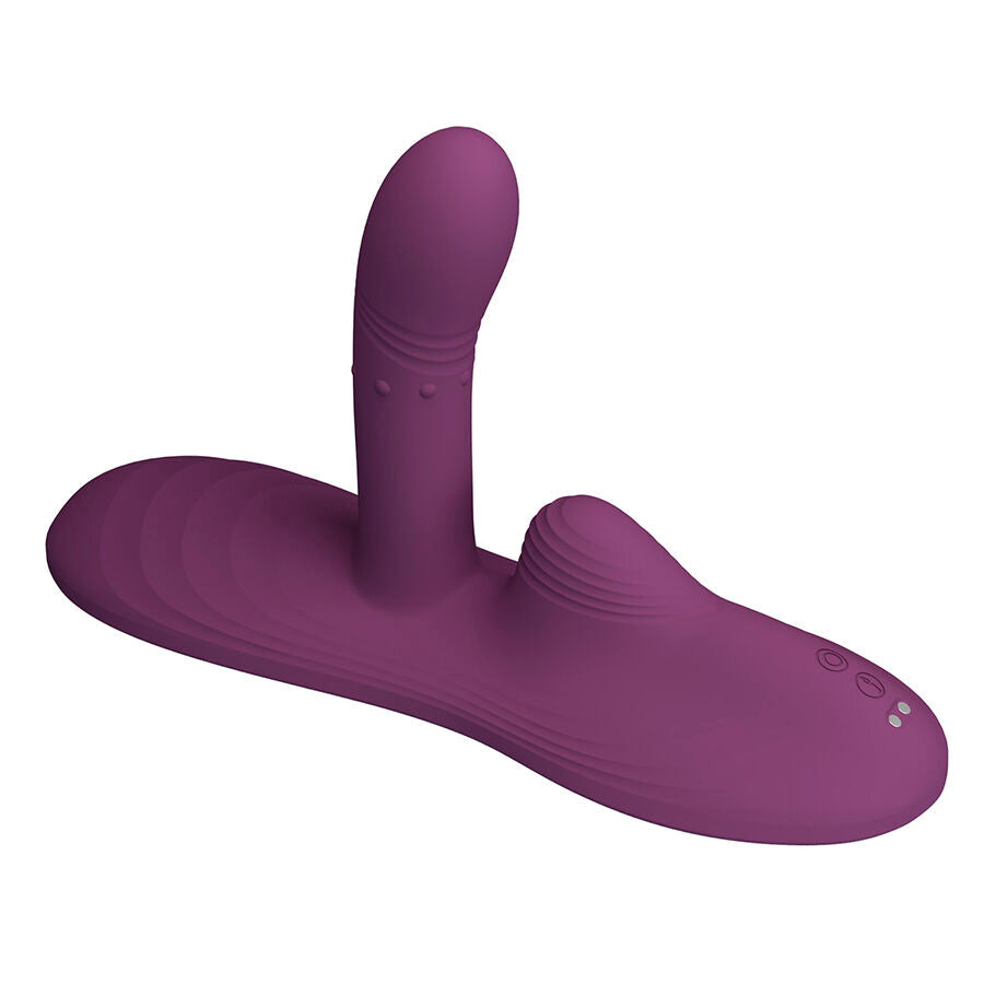 PRETTY LOVE - LUKA SIT-DOWN VIBRATOR WITH HEAT EFFECT AND REMOTE CONTROL - My naughty haven #