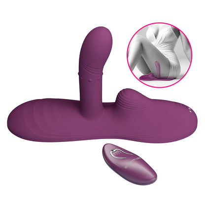 PRETTY LOVE - LUKA SIT-DOWN VIBRATOR WITH HEAT EFFECT AND REMOTE CONTROL - My naughty haven #
