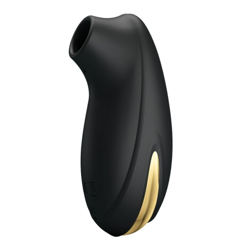 PRETTY LOVE - LUXURY RECHARGEABLE SUCTION MASSAGER BLACK - My naughty haven #