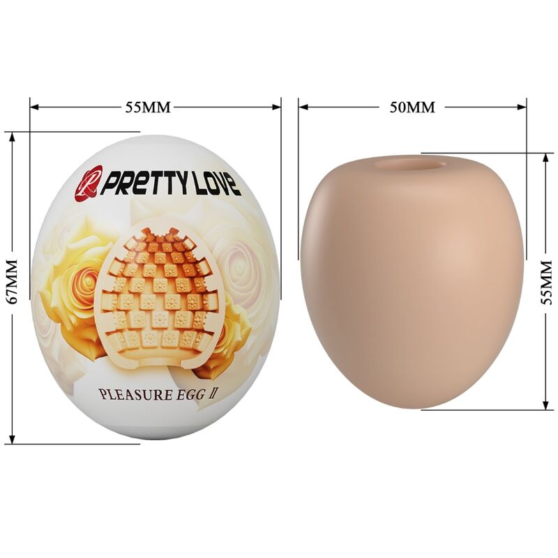 PRETTY LOVE - MALE MASTURBATOR EGG FLESH - My naughty haven #