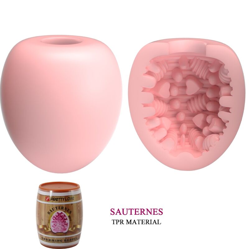 PRETTY LOVE - MALE MASTURBATOR EGG PINK MODEL 2 - My naughty haven #