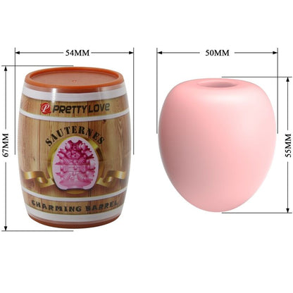 PRETTY LOVE - MALE MASTURBATOR EGG PINK MODEL 2 - My naughty haven #